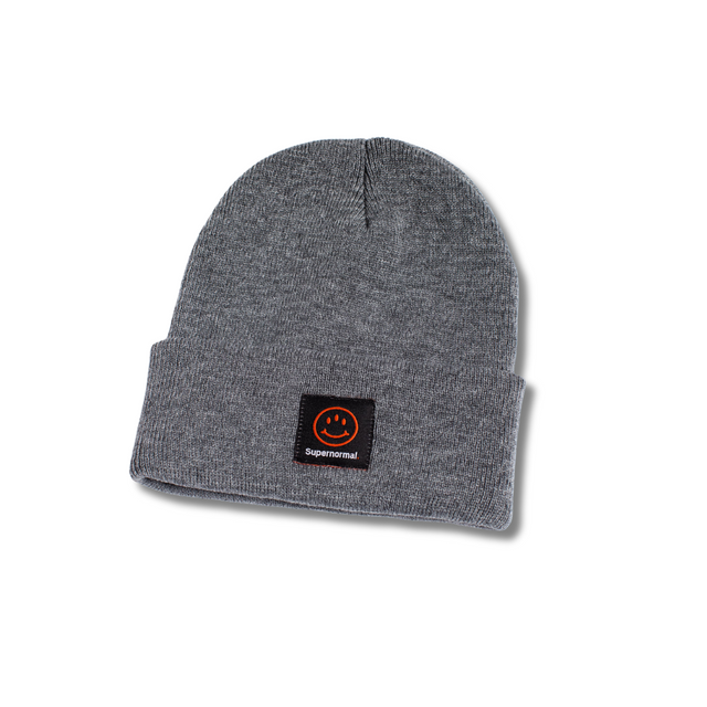 Patch Knit Beanie